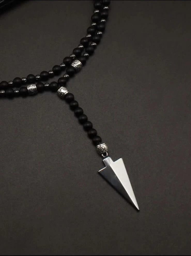 Arrow Charm Beaded Necklace - 2