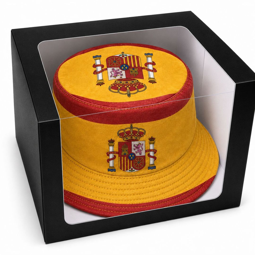Spain Bucket Hat with a Gift Box - 1