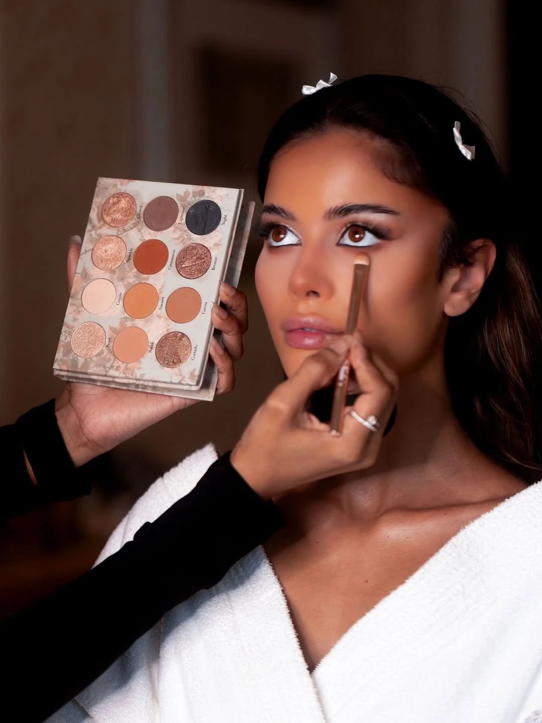 Face/eye brushes & Galm eyeshadow pallet         Site+ gift - 4