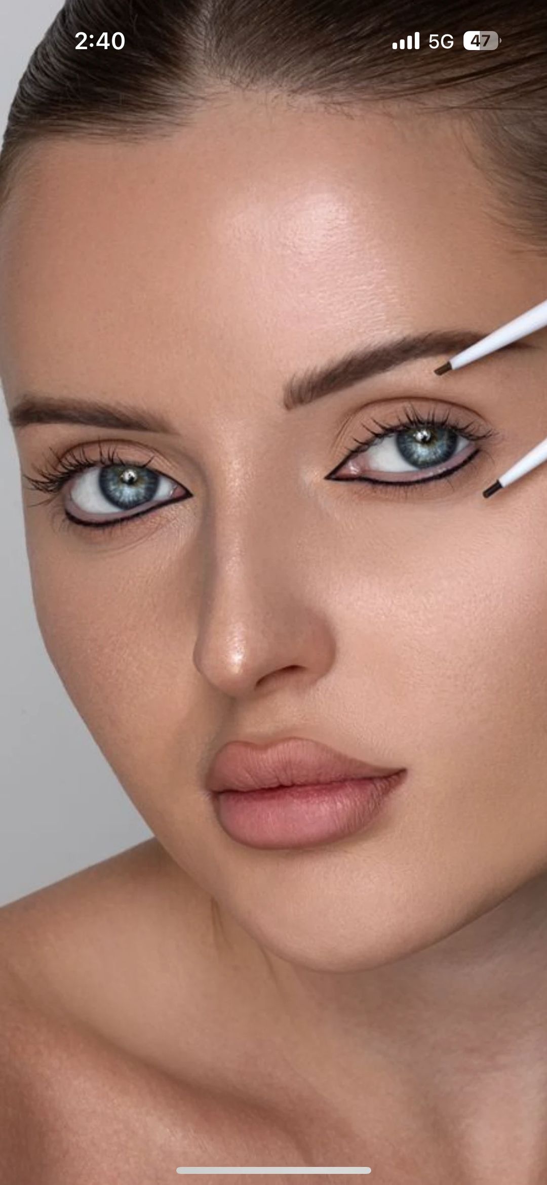 Brown  eyebrow & eye pencil - 3