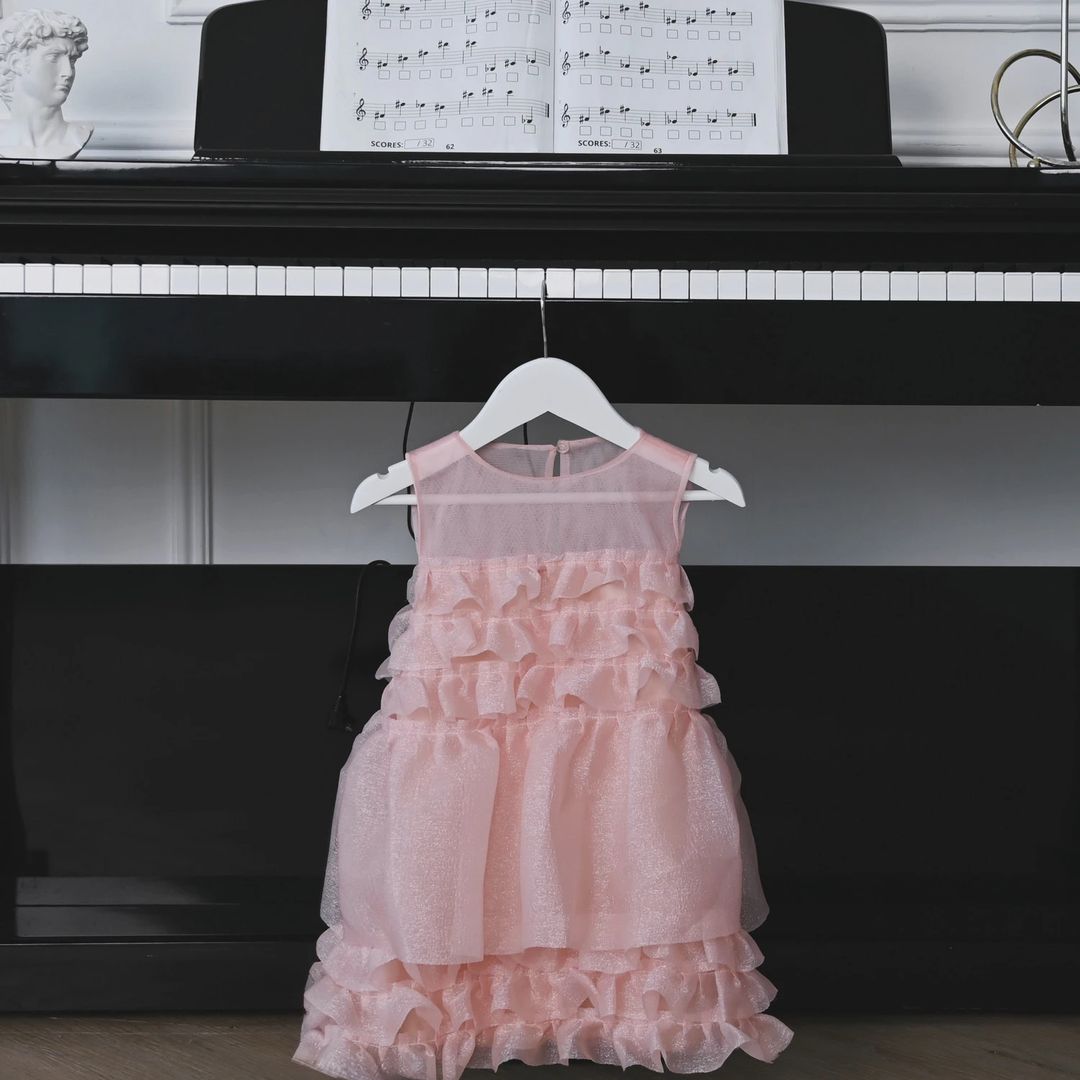 Cloud Whisper Dress Pink - 3