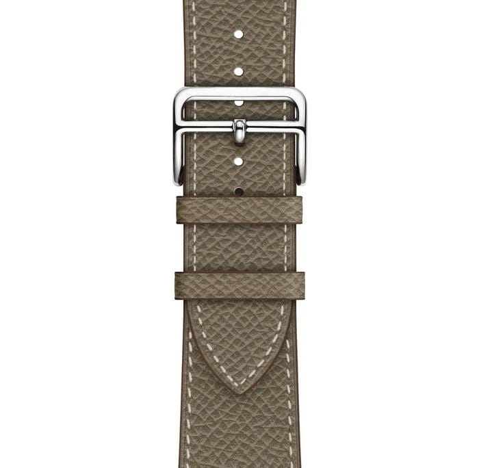 Apple Watch - leather grey - 1