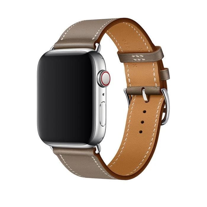 Apple Watch - Classic grey leather - 1