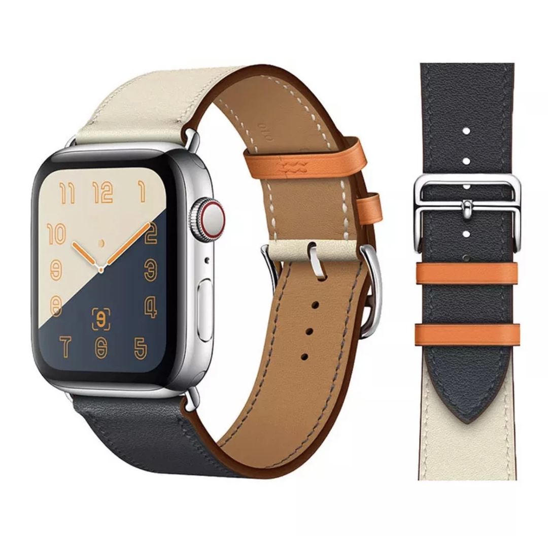 Apple Watch - Navyblue/Beige - 1