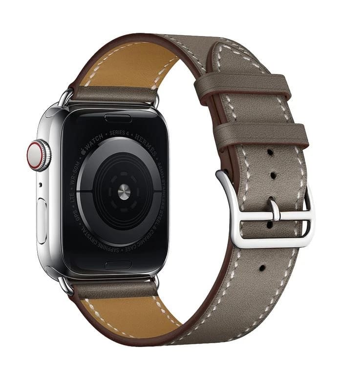 Apple Watch - Classic grey leather - 2