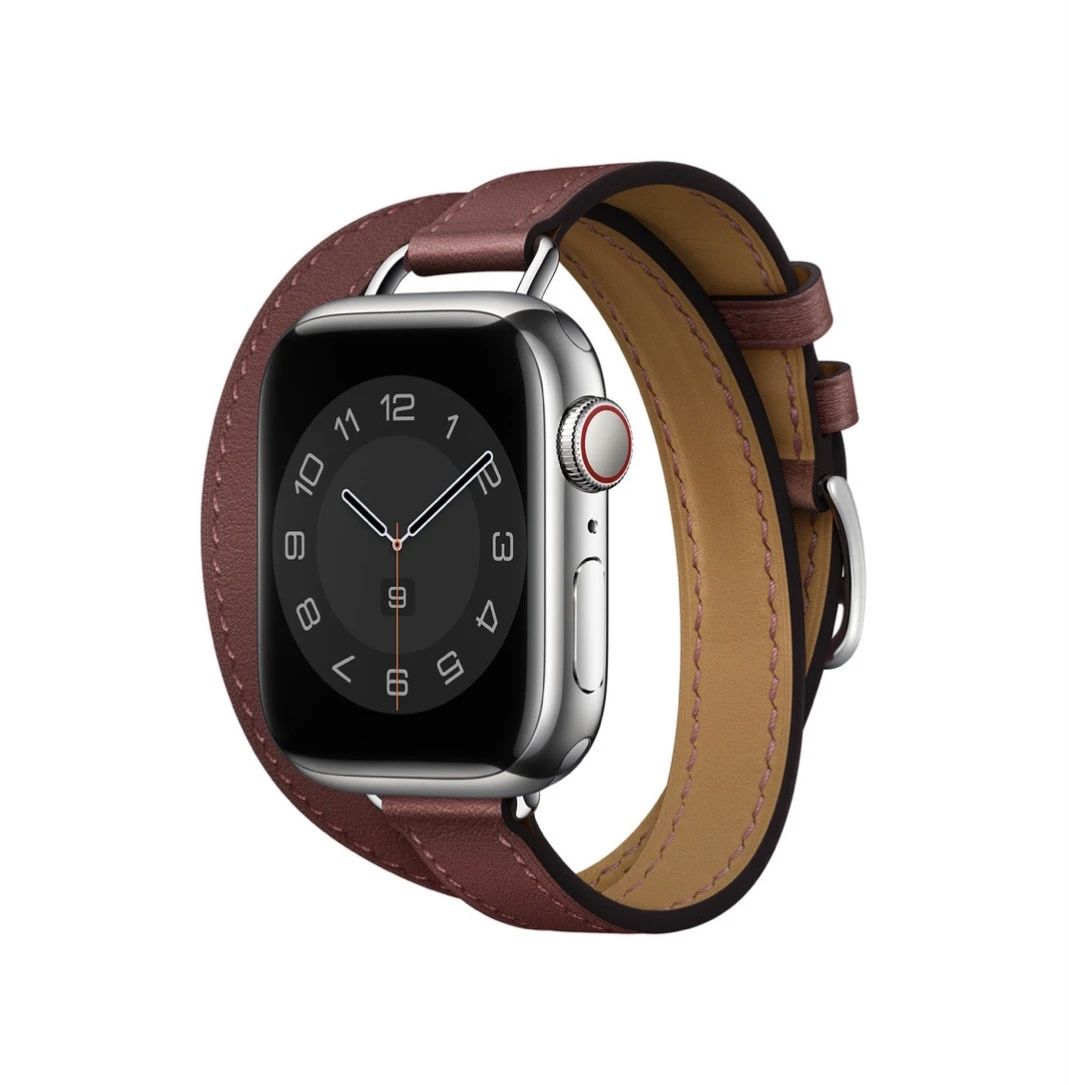 Apple Watch - Double Tour maroon - 1