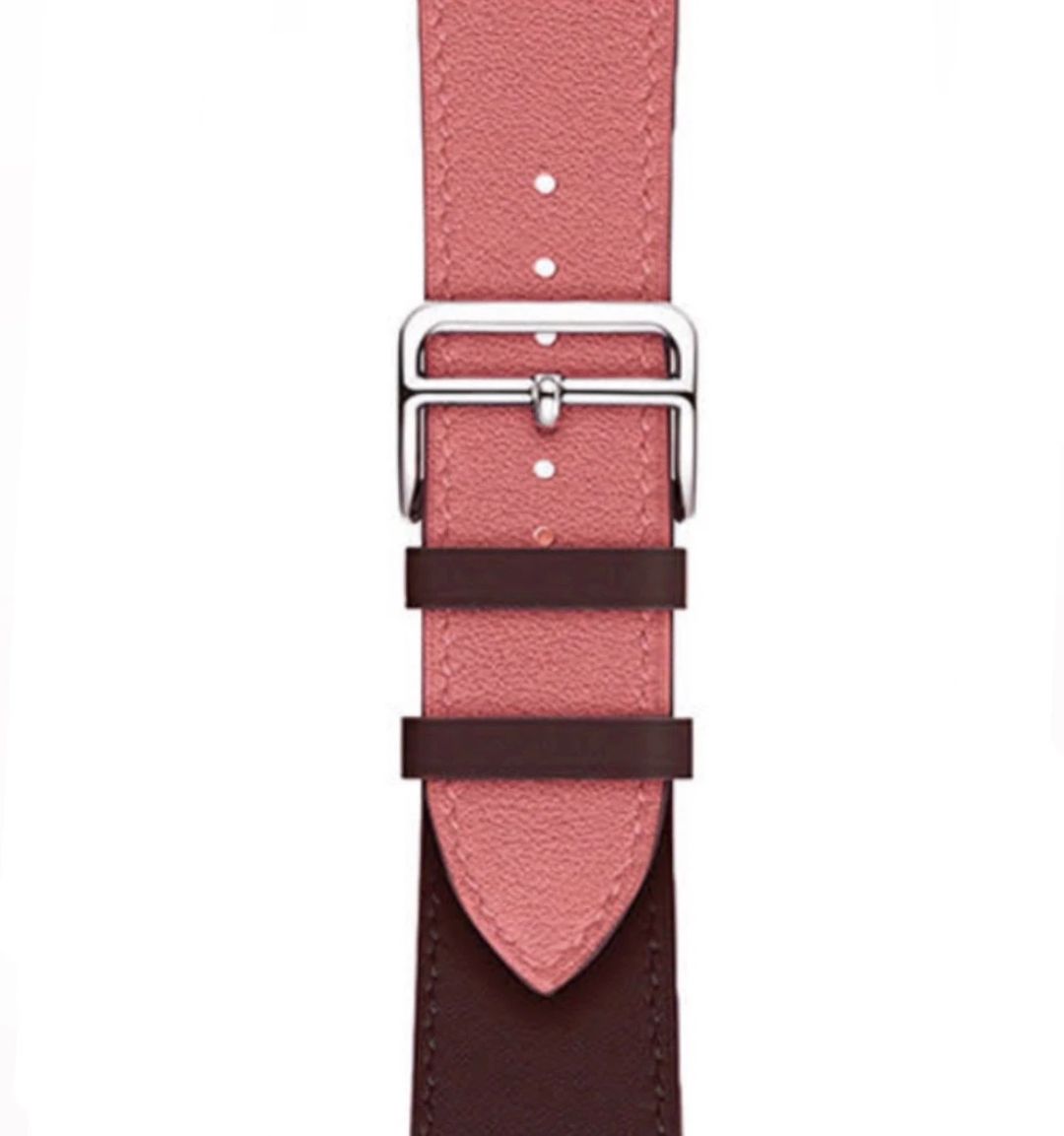 Apple Watch - Pink/Burgundy - 1