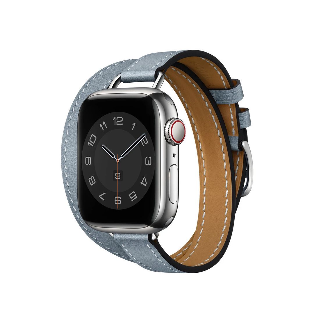 Apple Watch - Double Tour light blue - 1