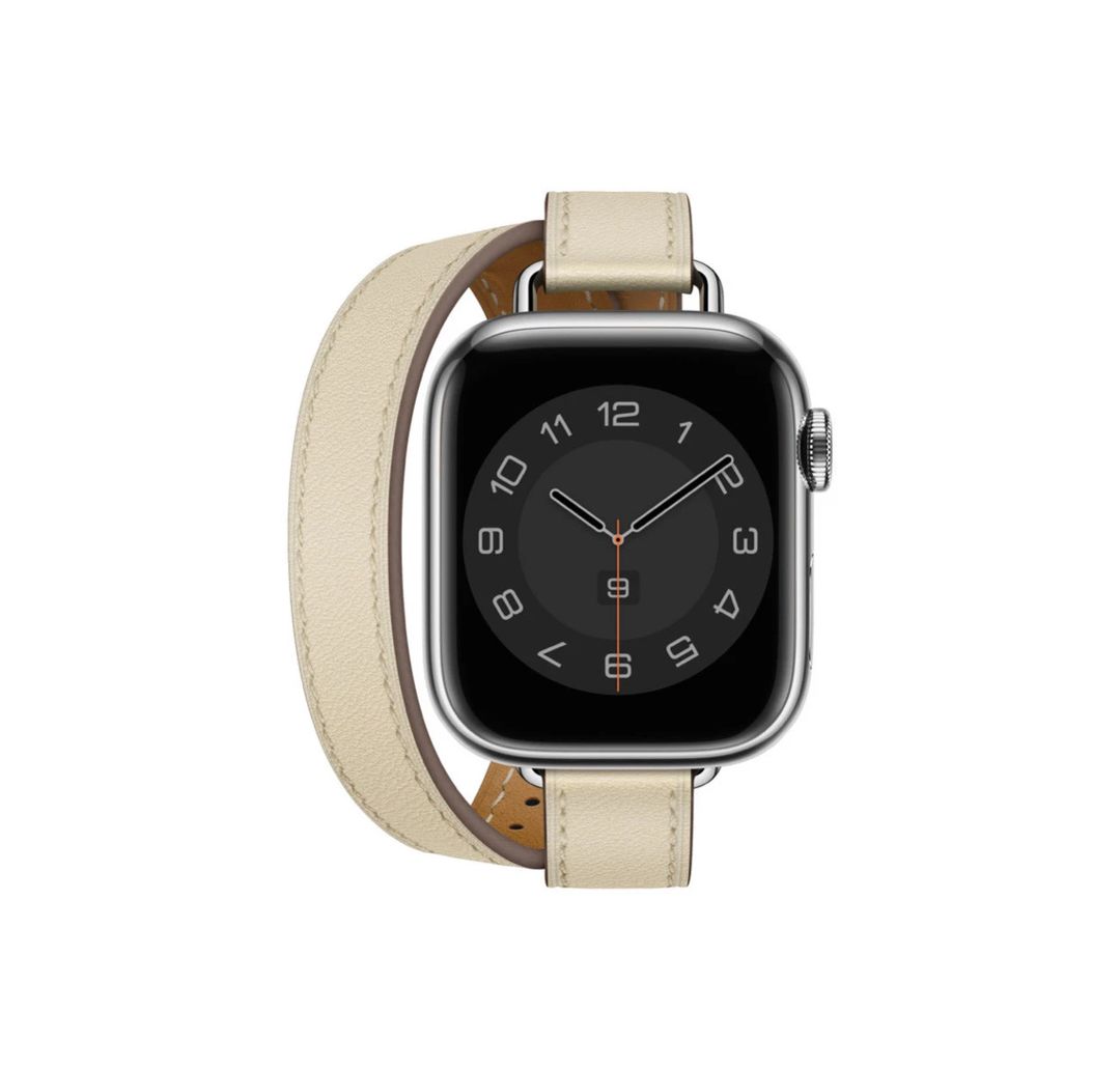 Apple Watch - Double tour crème - 1
