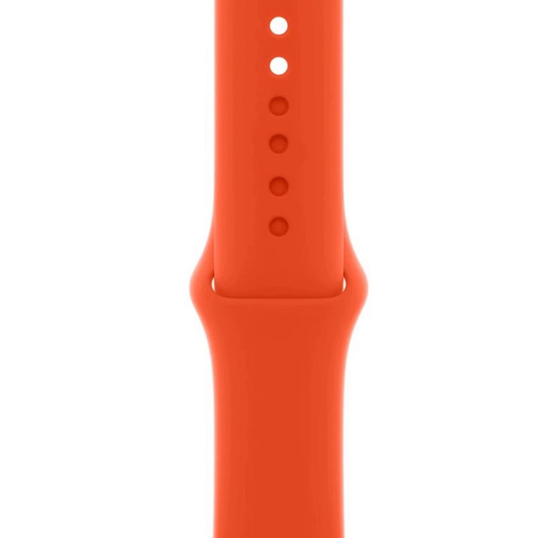 Apple Watch - Orange rubber - 1