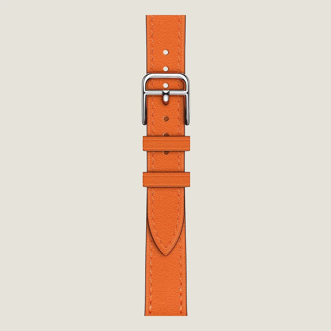 Apple Watch - single tour thin Orange - 1