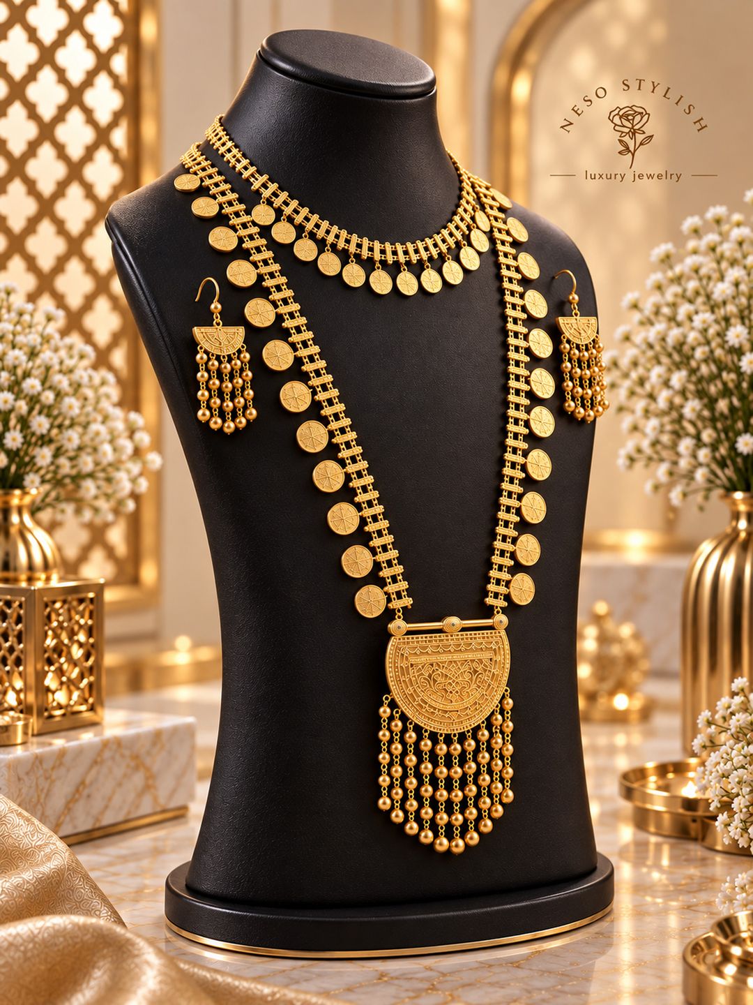 مرتعشة إماراتية مطلية بالذهب - 3