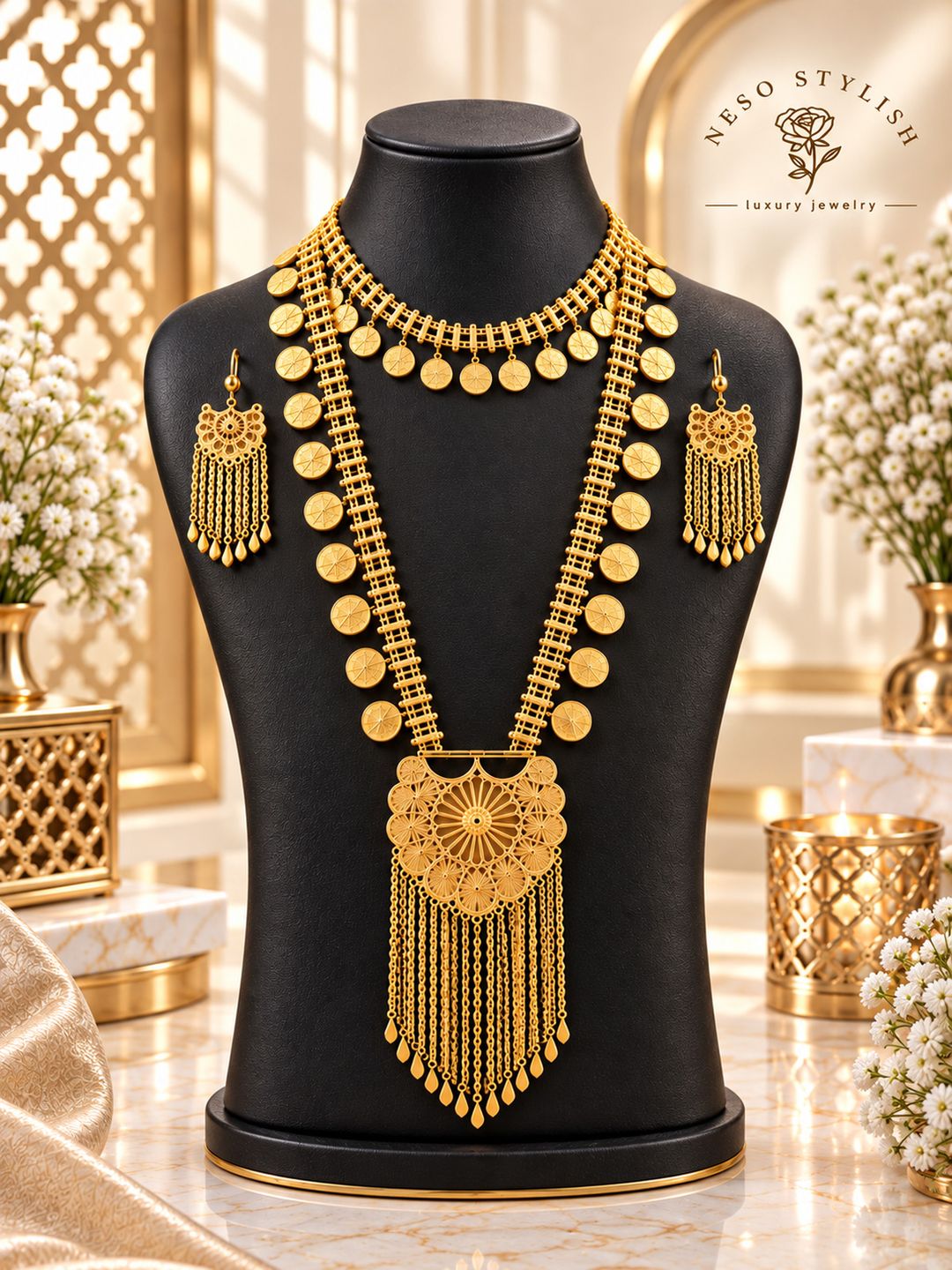 مرتعشة إماراتية مطلية بالذهب - 2