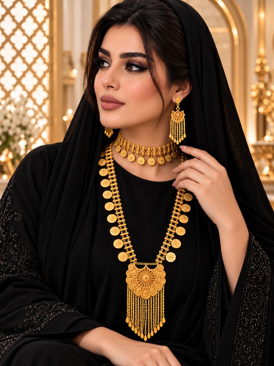 مرتعشة إماراتية مطلية بالذهب - 6