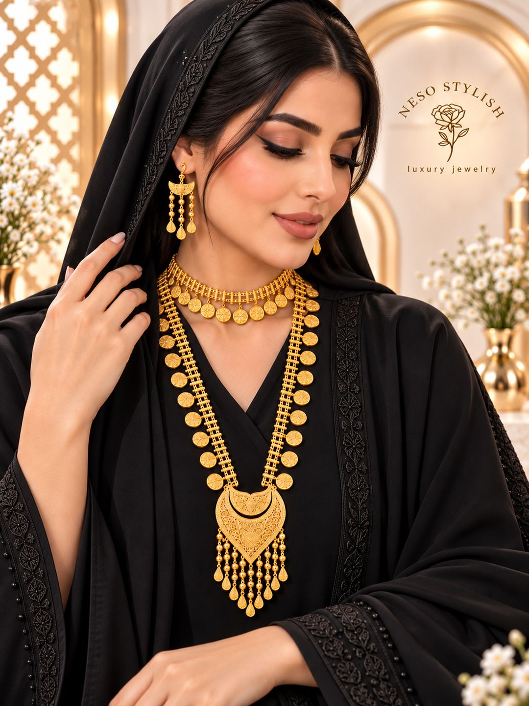 مرتعشة إماراتية مطلية بالذهب - 6