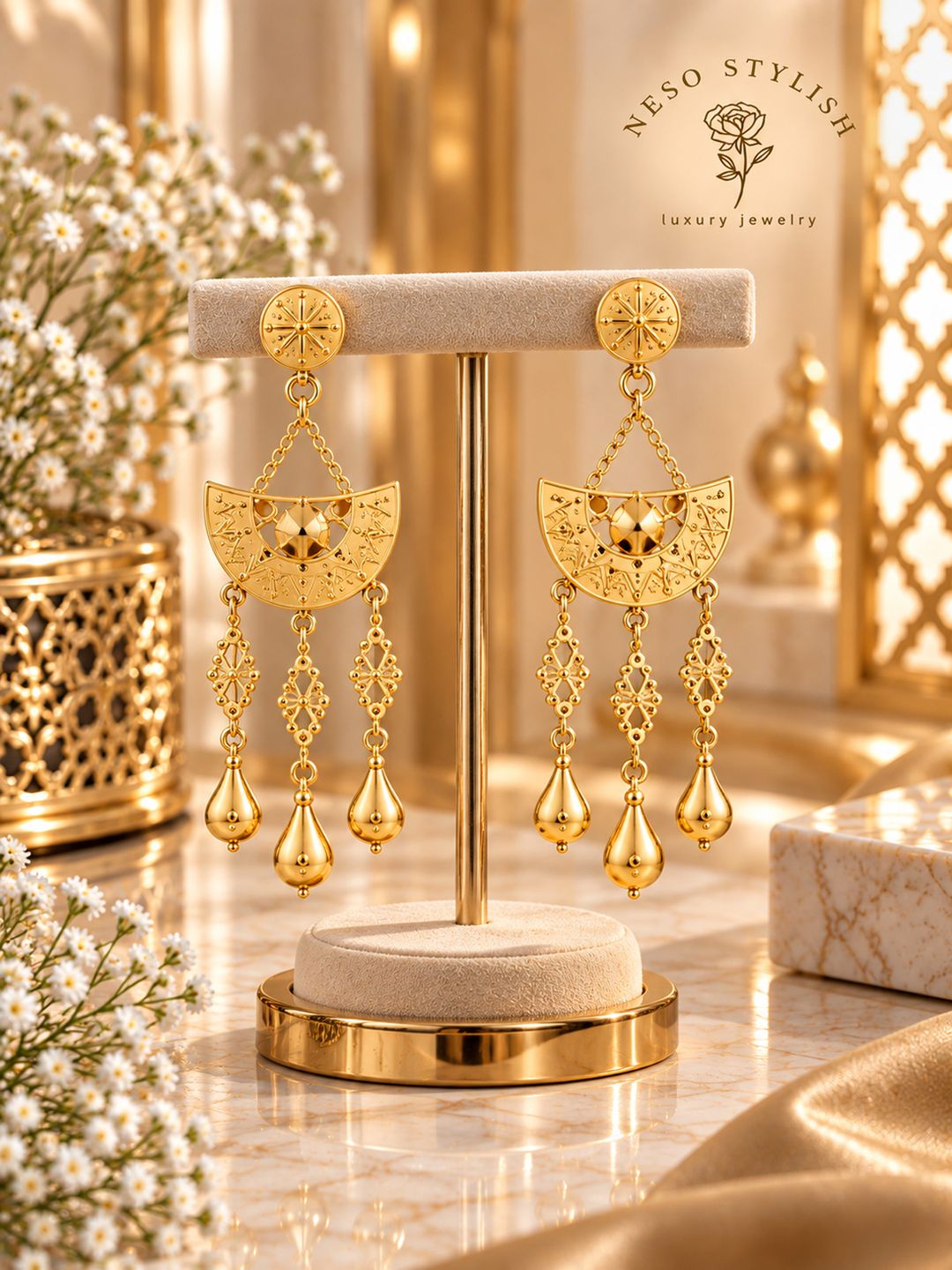 مرتعشة إماراتية مطلية بالذهب - 5