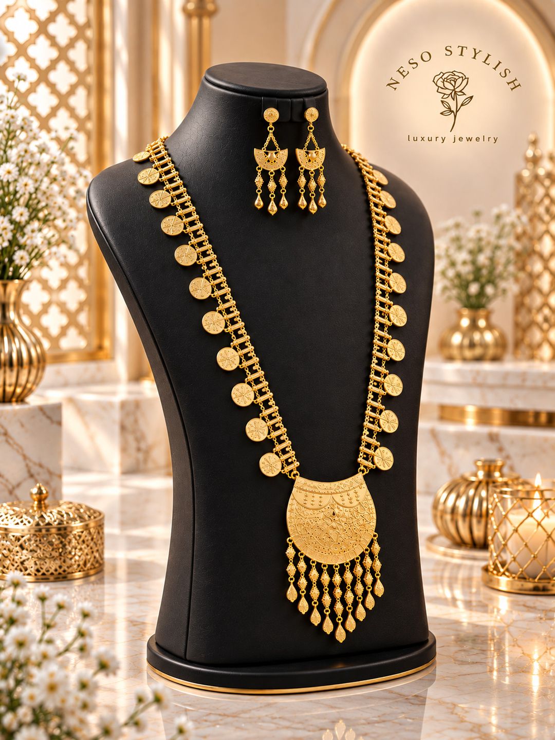 مرتعشة إماراتية مطلية بالذهب - 3