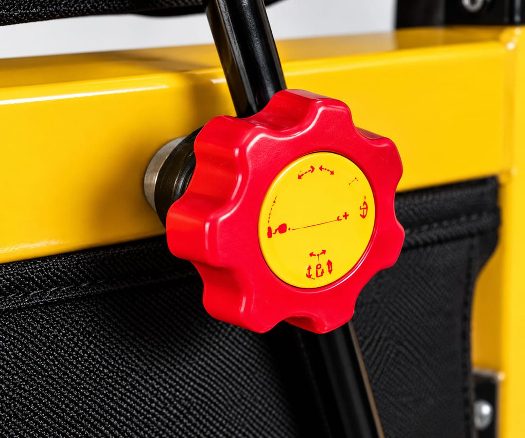 Motorized Stair Climbing Chair – Yellow & Black - 5