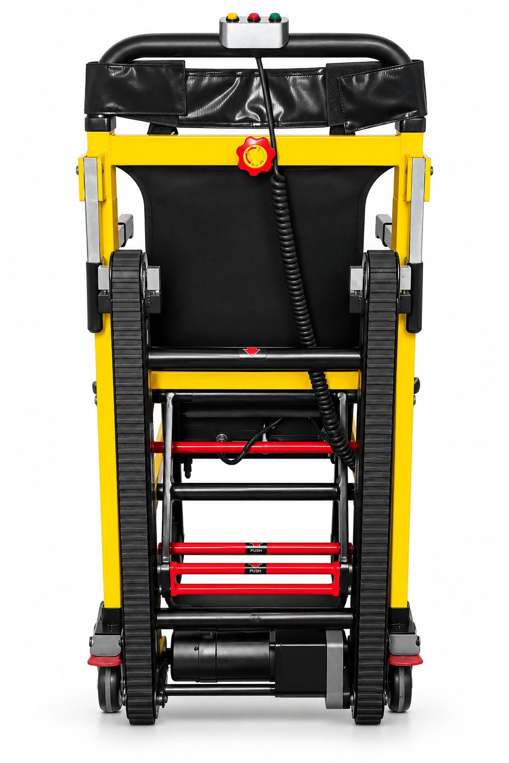 Motorized Stair Climbing Chair – Yellow & Black - 2