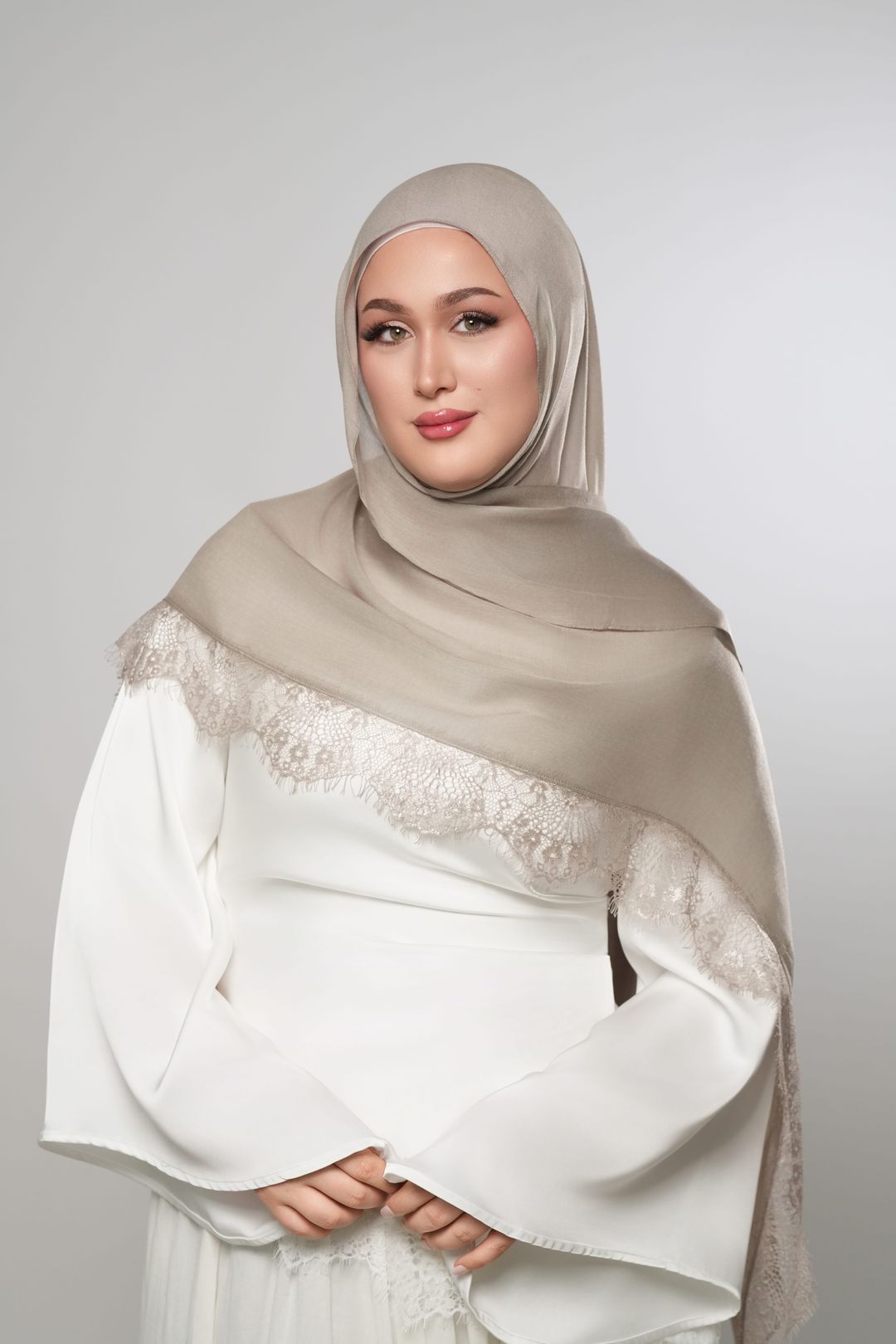 Lace Modal-Oyster - 1