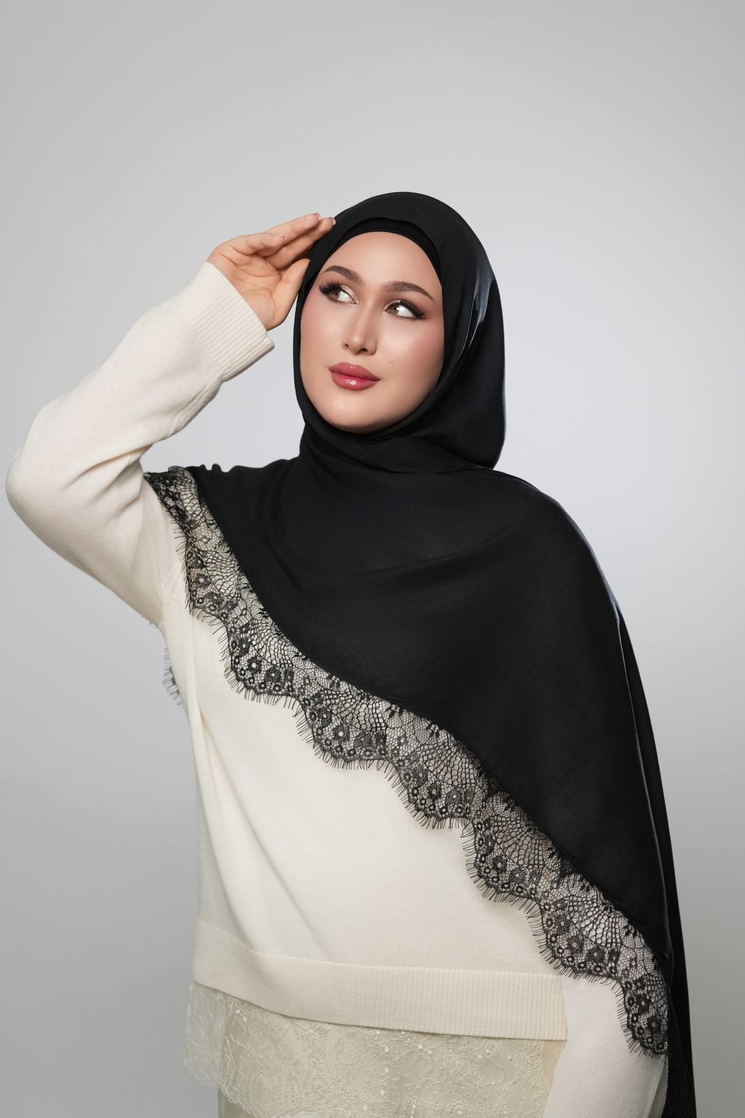 Lace Modal-Black - 1
