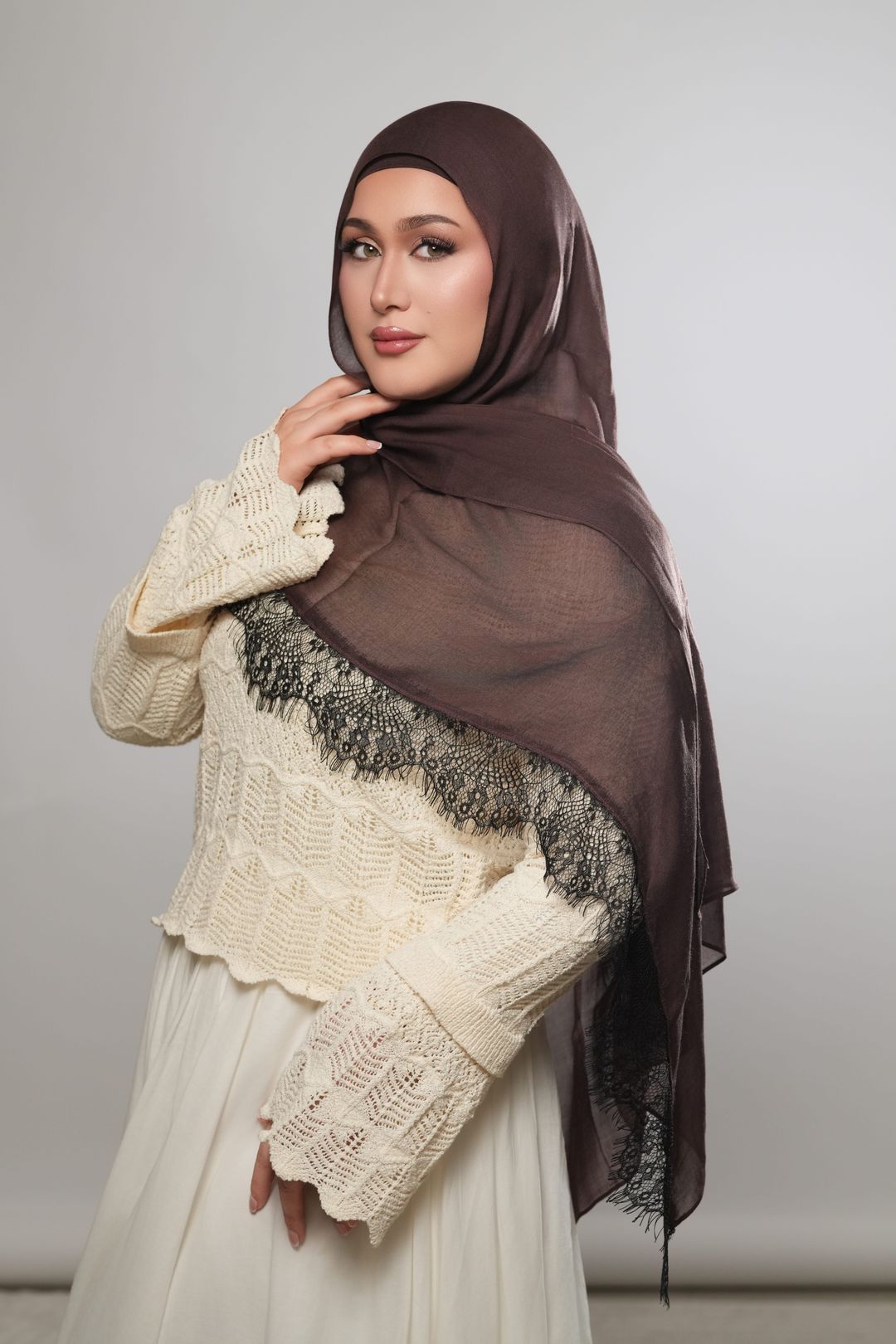 Lace Modal-Sable - 3