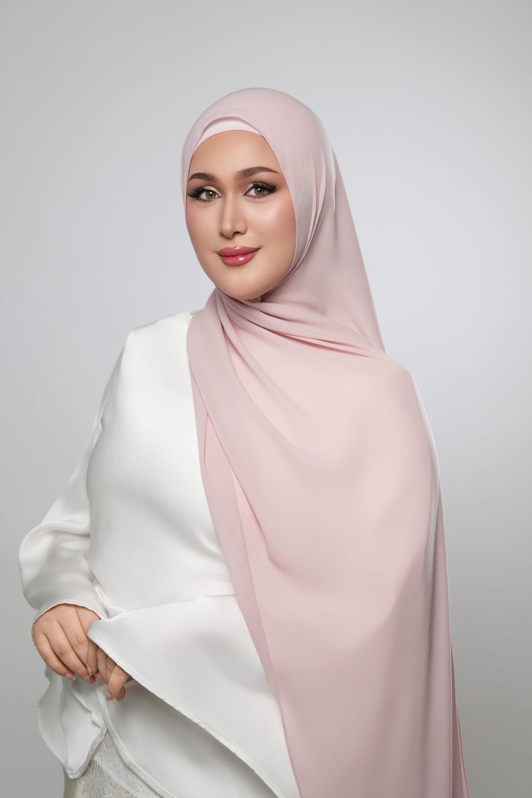 Messy Chiffon-Rosewater - 2