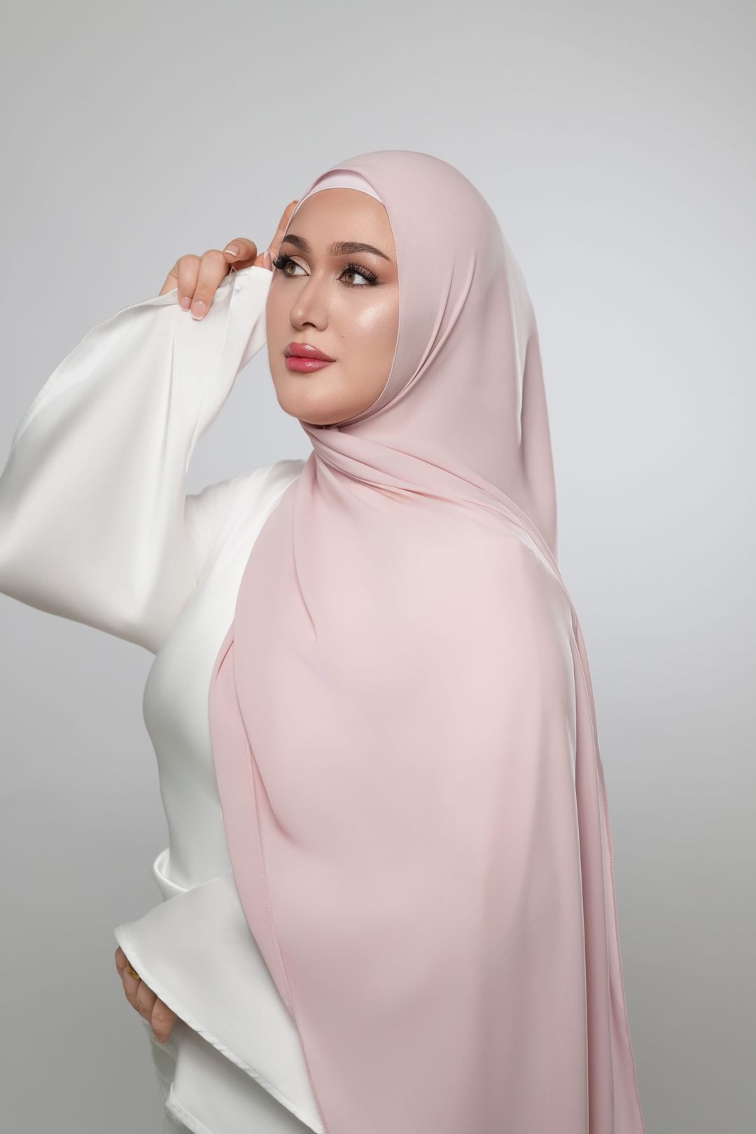 Messy Chiffon-Rosewater - 1