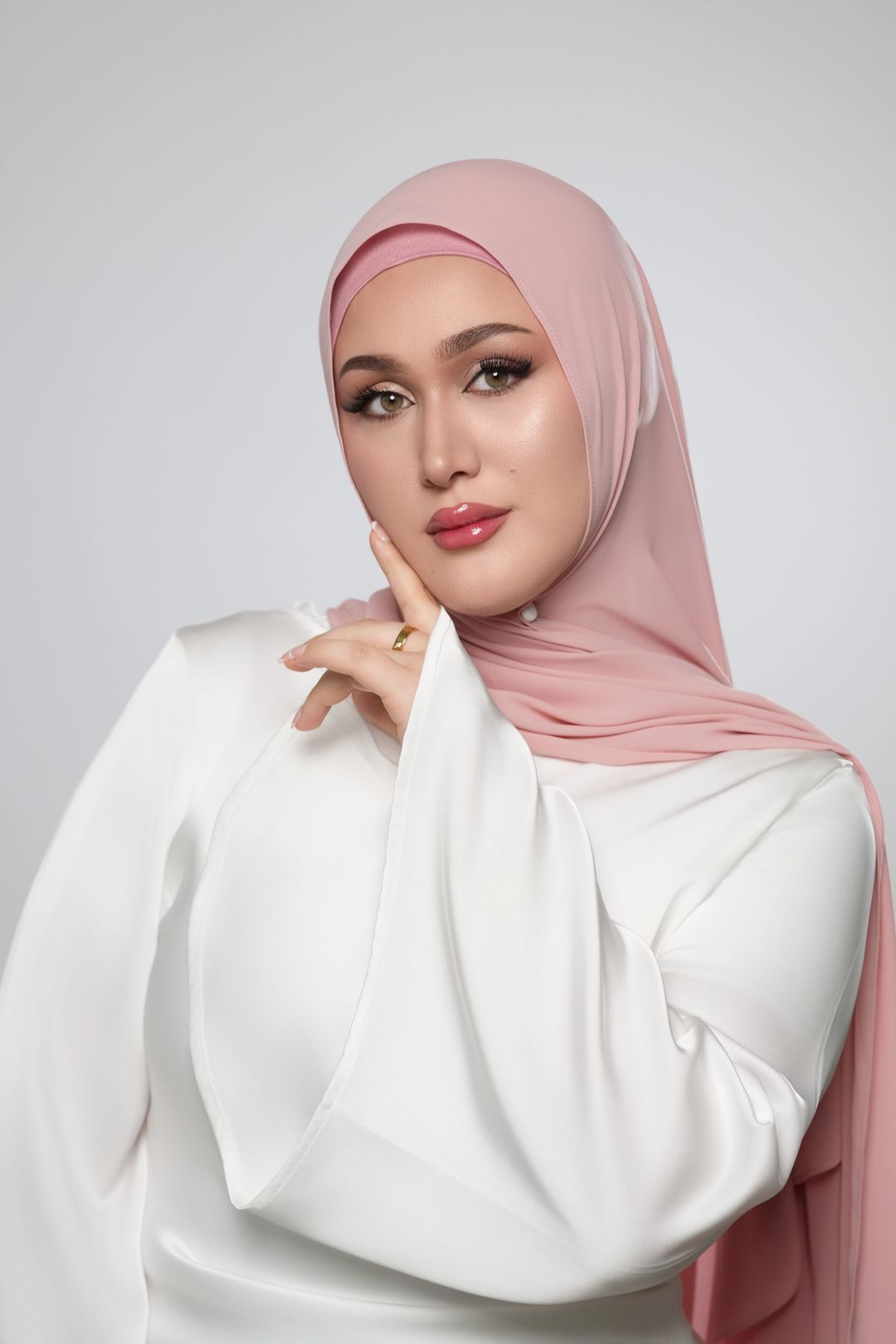 Messy Chiffon-Peony - 1