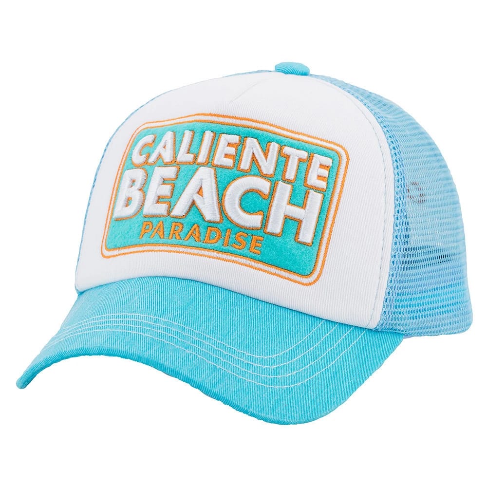 Caliente Beach Blu/Wt/Blu (White embroidery in design) - 5