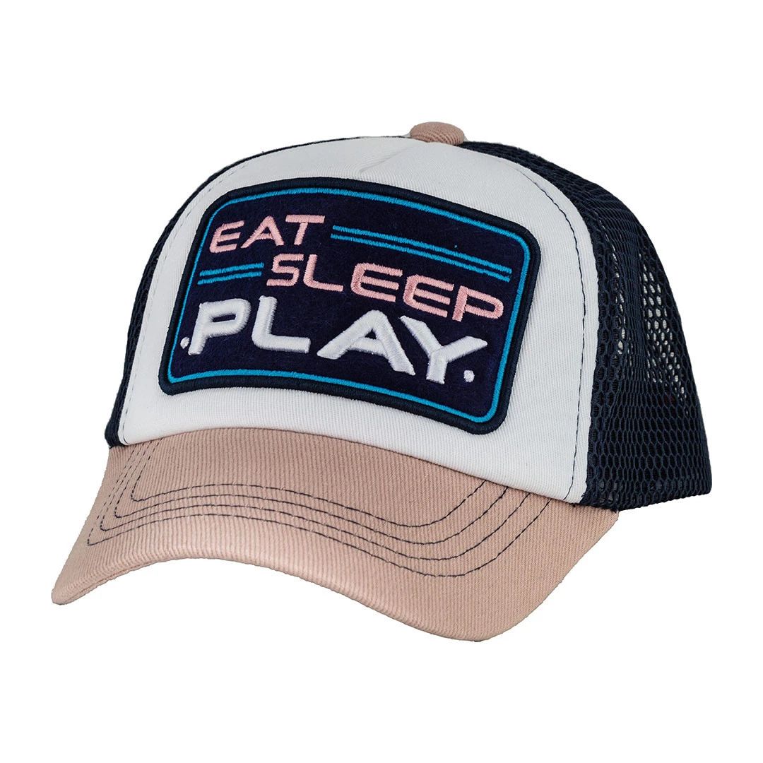 Eat Sleep Play Pink/White/Navy - 5