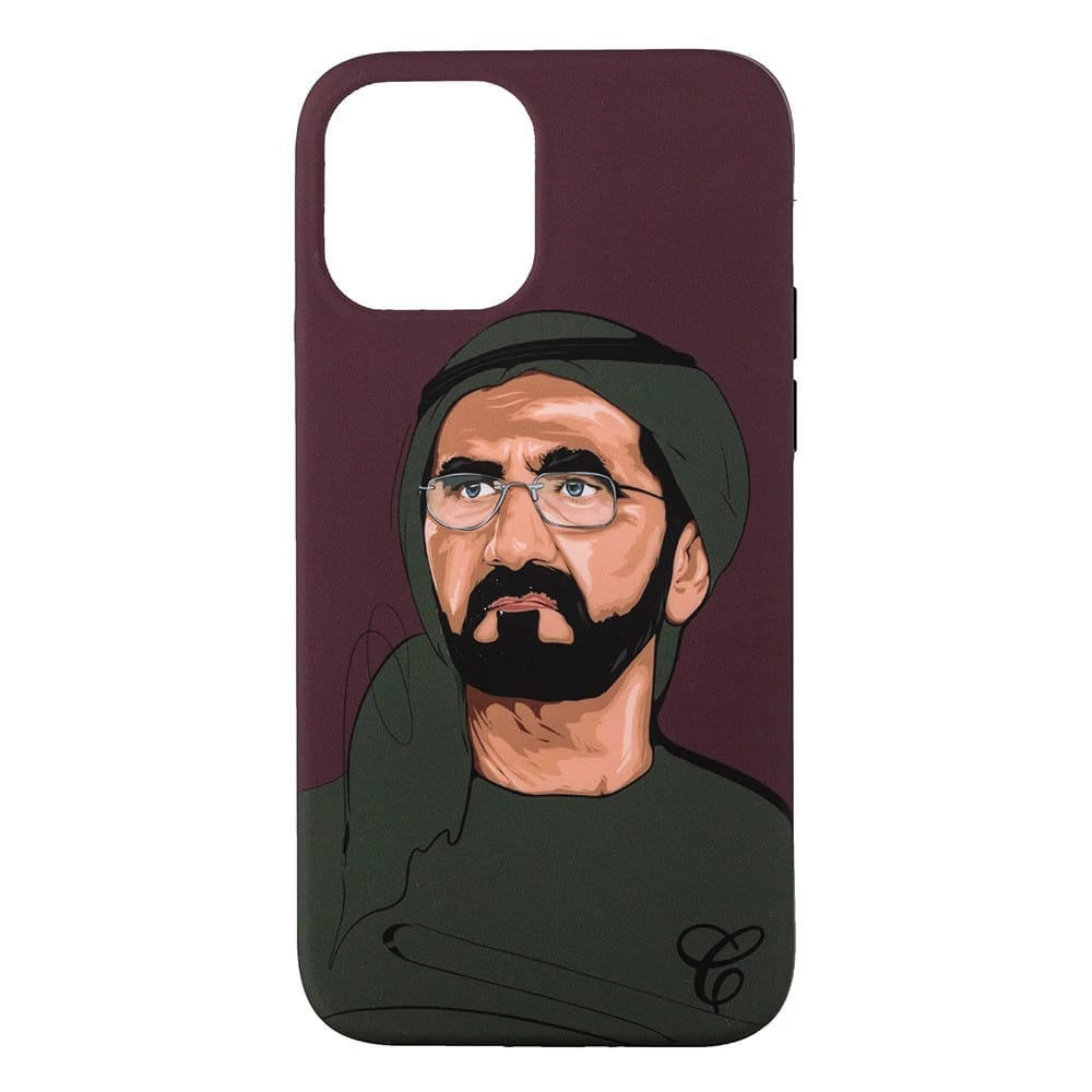 Shk Mohamed Bin Rashid Maroon - 4