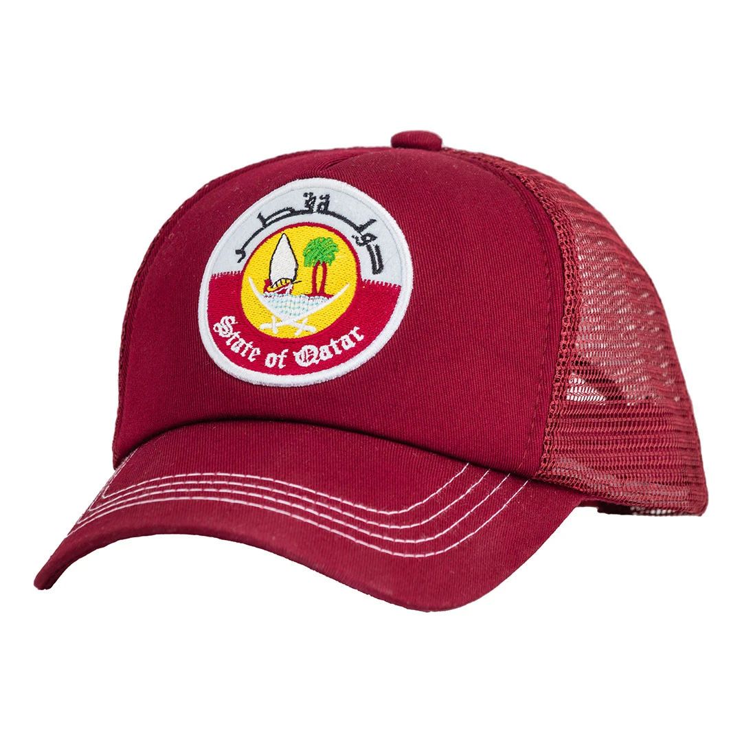 State of Qatar Full Maroon - 5