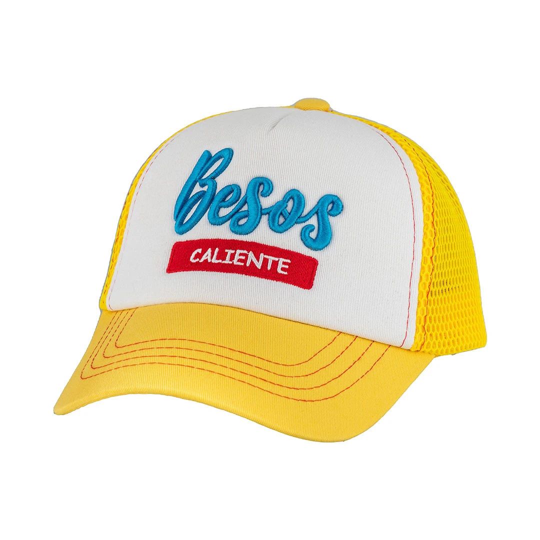 Besos Caliente Yellow/White/Yellow - 5