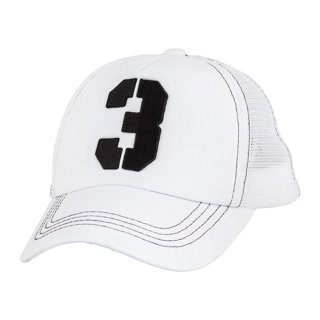 Number 3  White - 5
