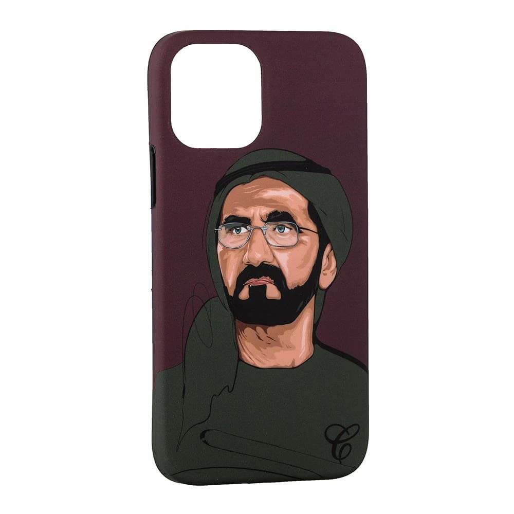 Shk Mohamed Bin Rashid Maroon - 3