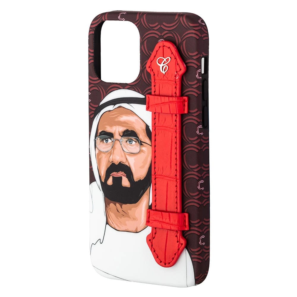 Shk Mohamed Bin Rashid Mar with Red Holder 12 Pro - 3