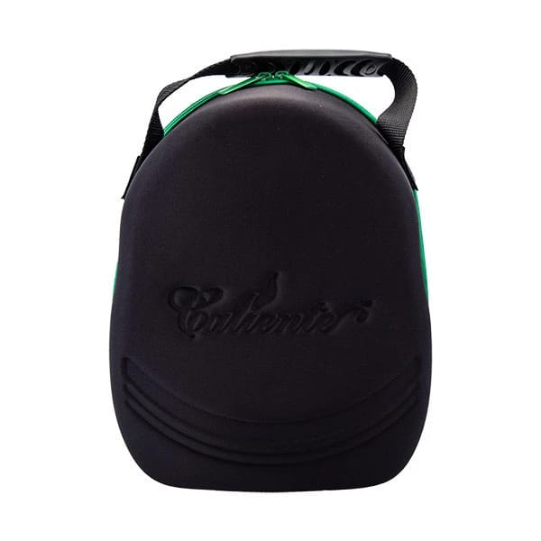 Traveler's Bag Black with Green Zipper - 3
