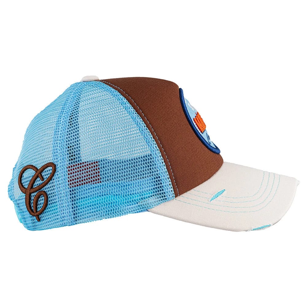 Vida Magica White/Brown/Baby Blue - 2