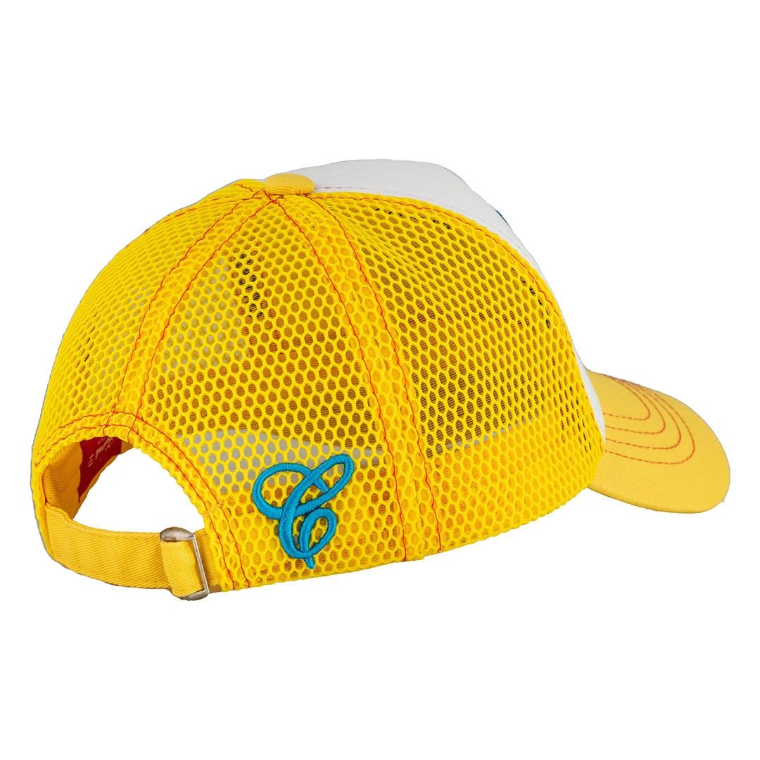 Besos Caliente Yellow/White/Yellow - 3