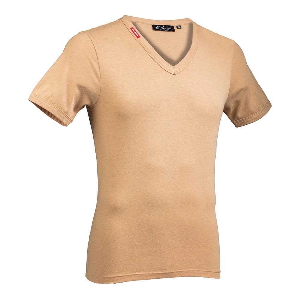 Basic DOS V Neck -  Neck Ivory Cream - 3