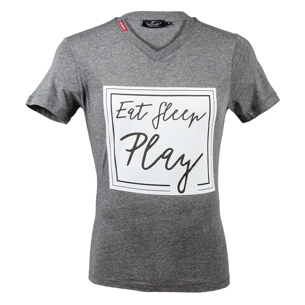 Eat Sleep Tee - Eat Sleep Tee Grey Mel - 1