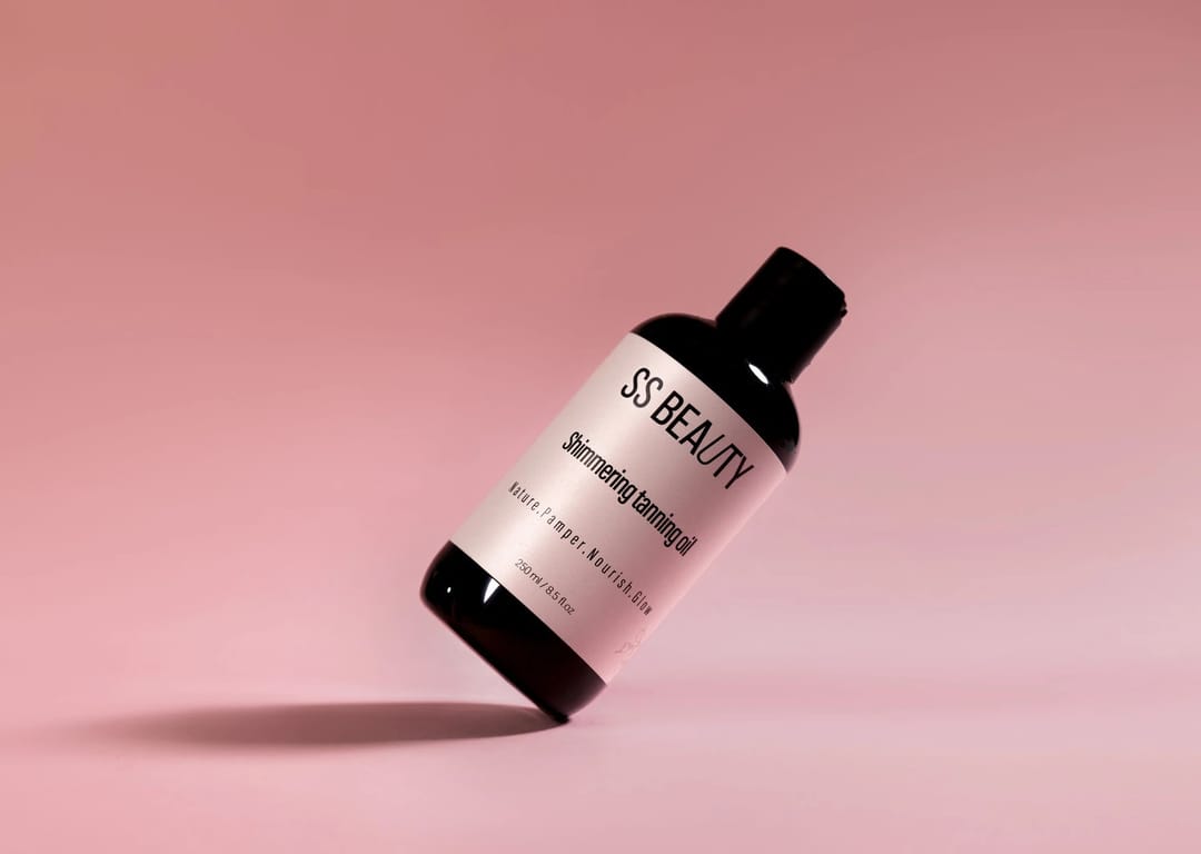 SS Beauty Shimmering Tanning Oil - 1