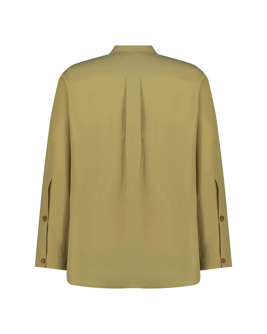 Mandarin Collar Shirt - 2