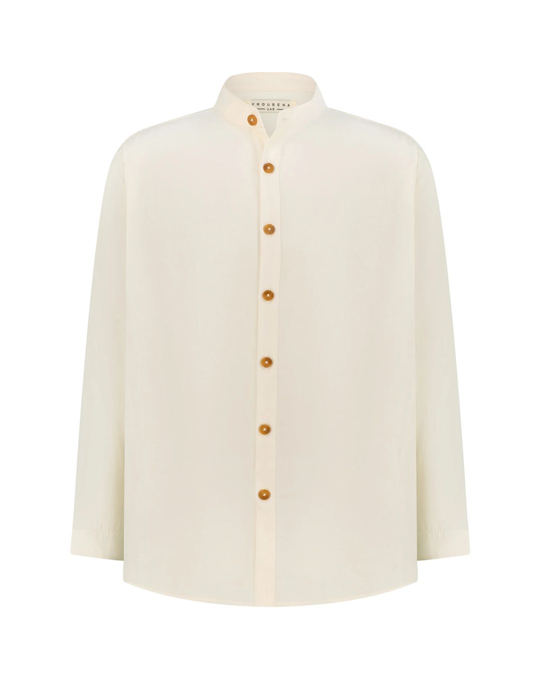 Mandarin Collar Shirt - 3