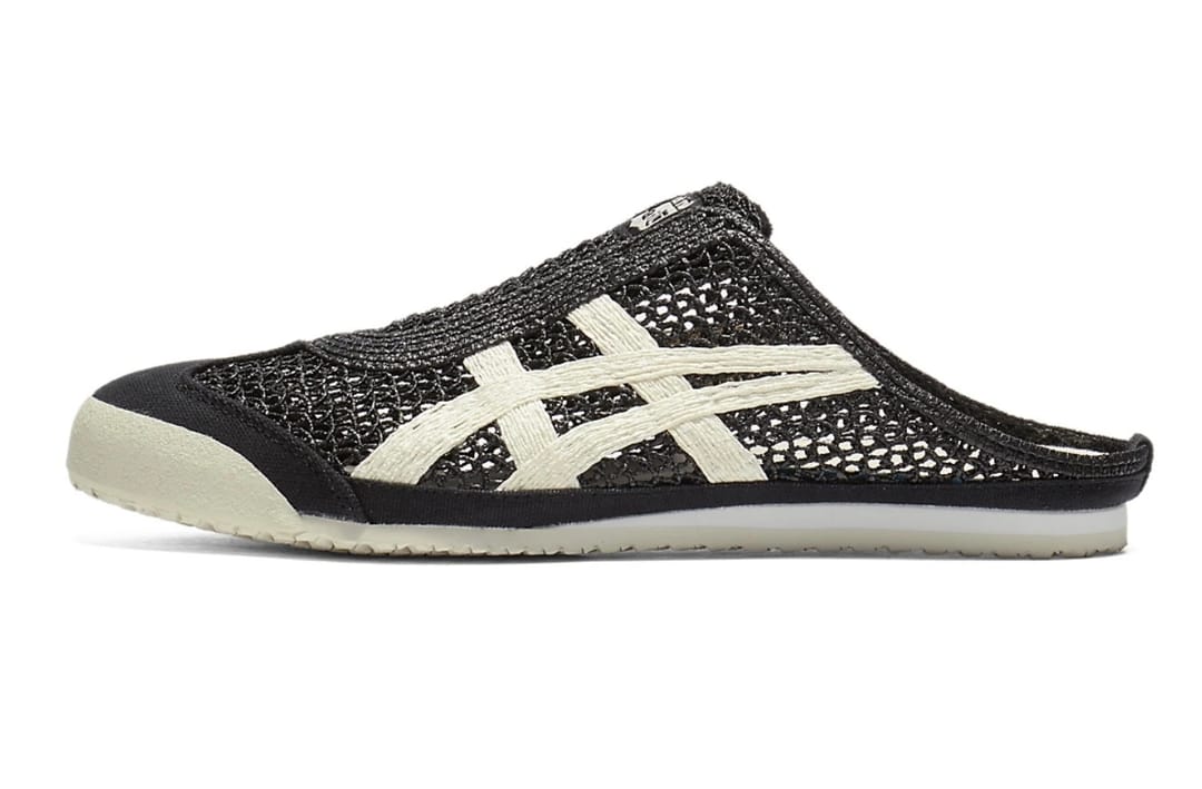 ONITSUKA TIGER SABOT "BLACK WHITE" - 1