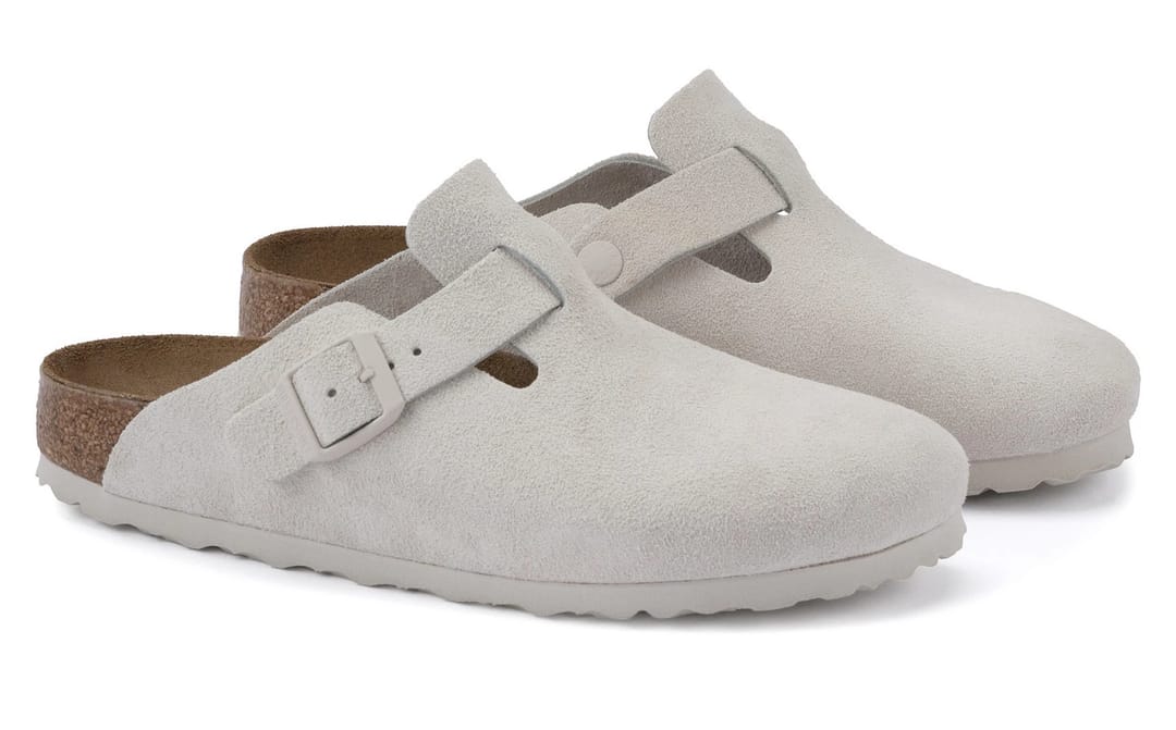 BIRKENSTOCK BOSTON "ANTIQUE WHITE" - 2