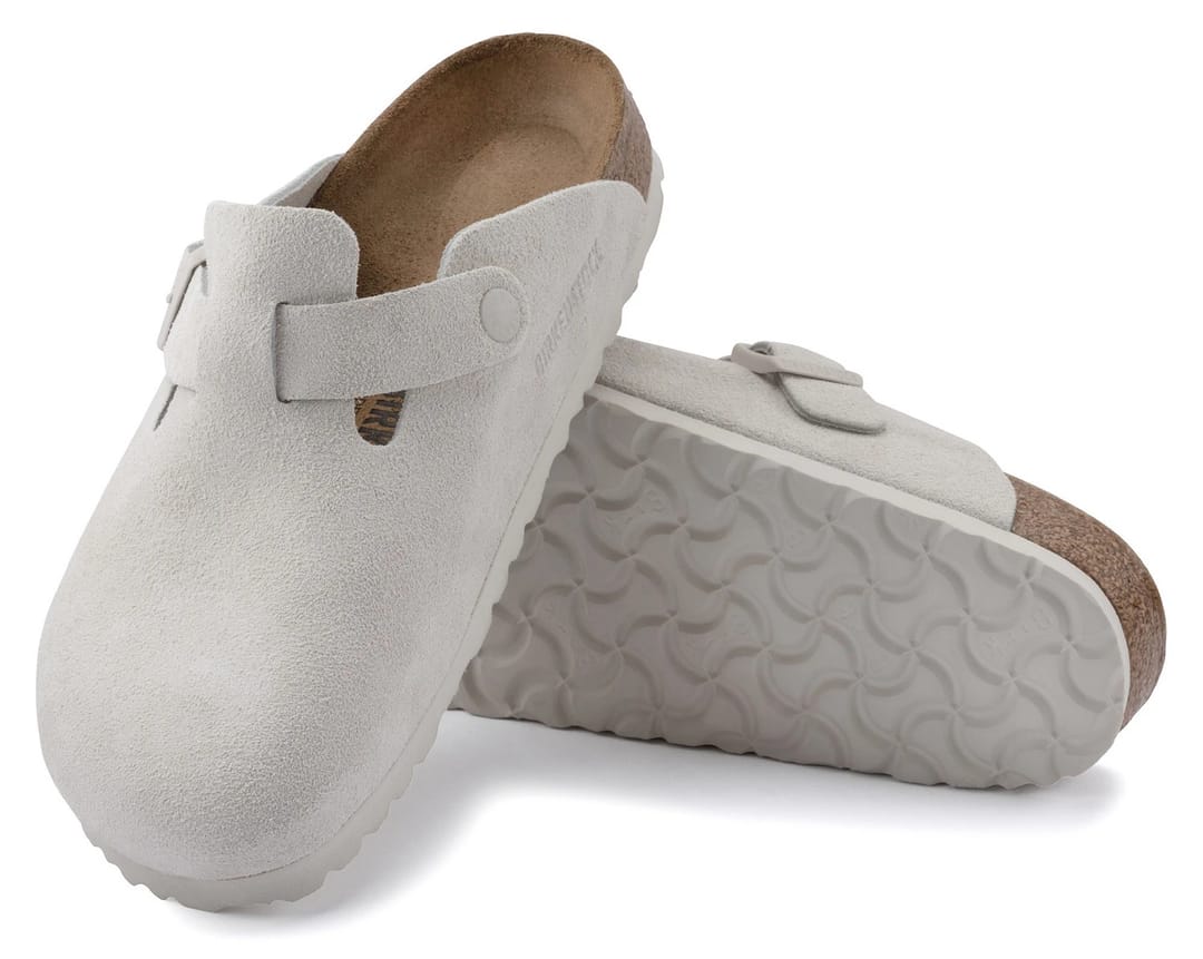 BIRKENSTOCK BOSTON "ANTIQUE WHITE" - 4