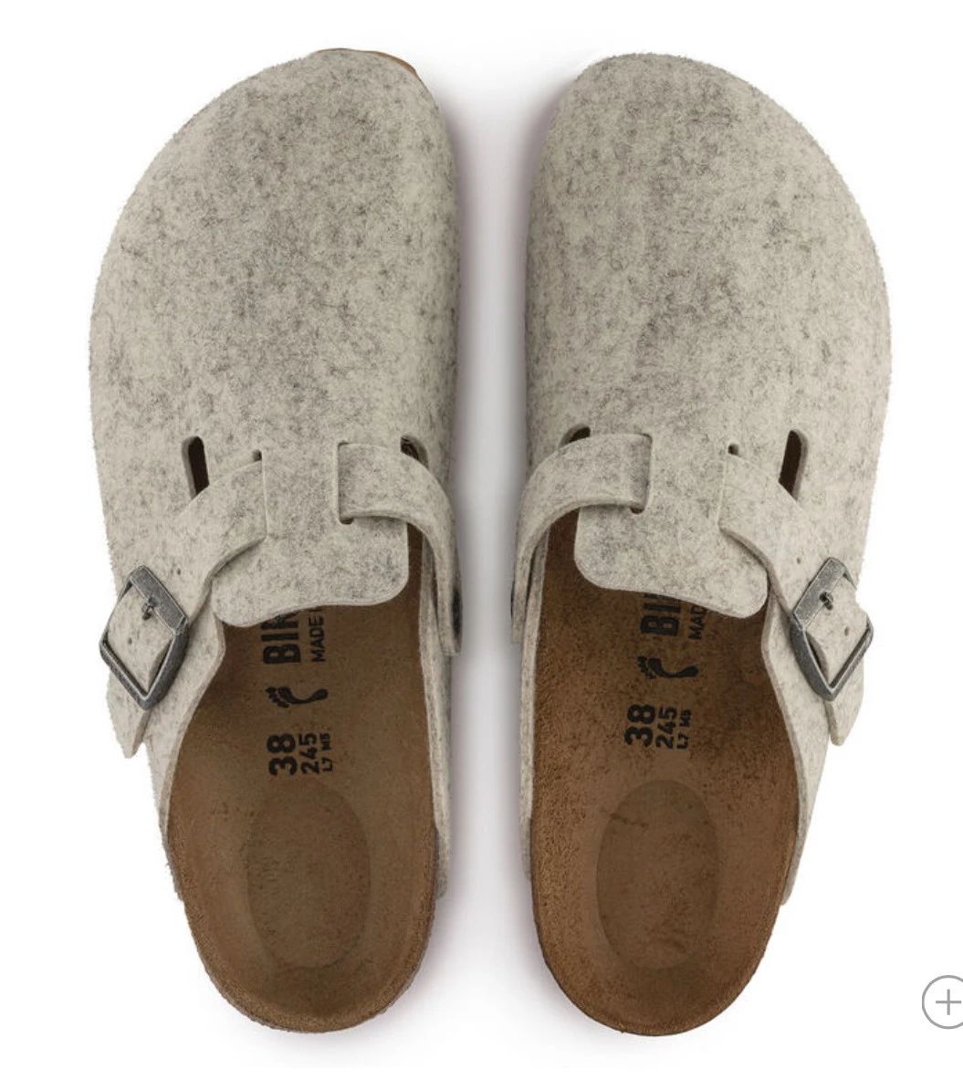 BIRKENSTOCK BOSTON "EGGSHELL" - 3