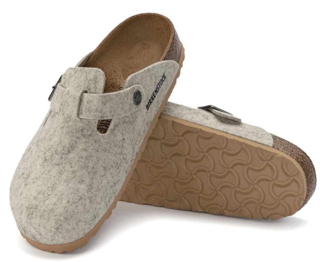 BIRKENSTOCK BOSTON "EGGSHELL" - 4